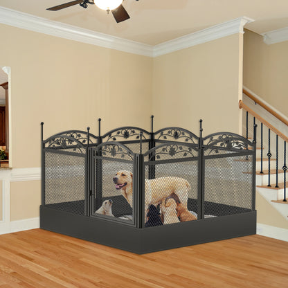 8 Panels DIY Heavy Duty Dog Playpen
