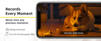 3MP 5G/2.4GHz WiFi Indoor Home Security