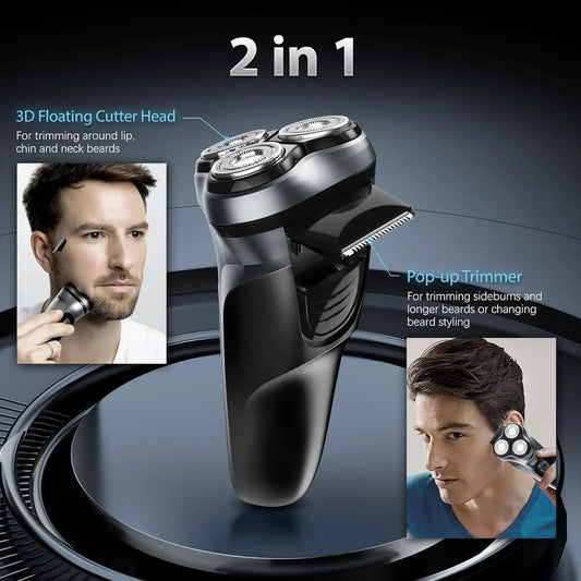 Rotary Electric Shaver  Advanced Dry Wet