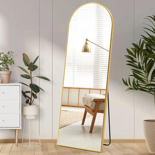 Full Length Right Angle Mirror with Stand
