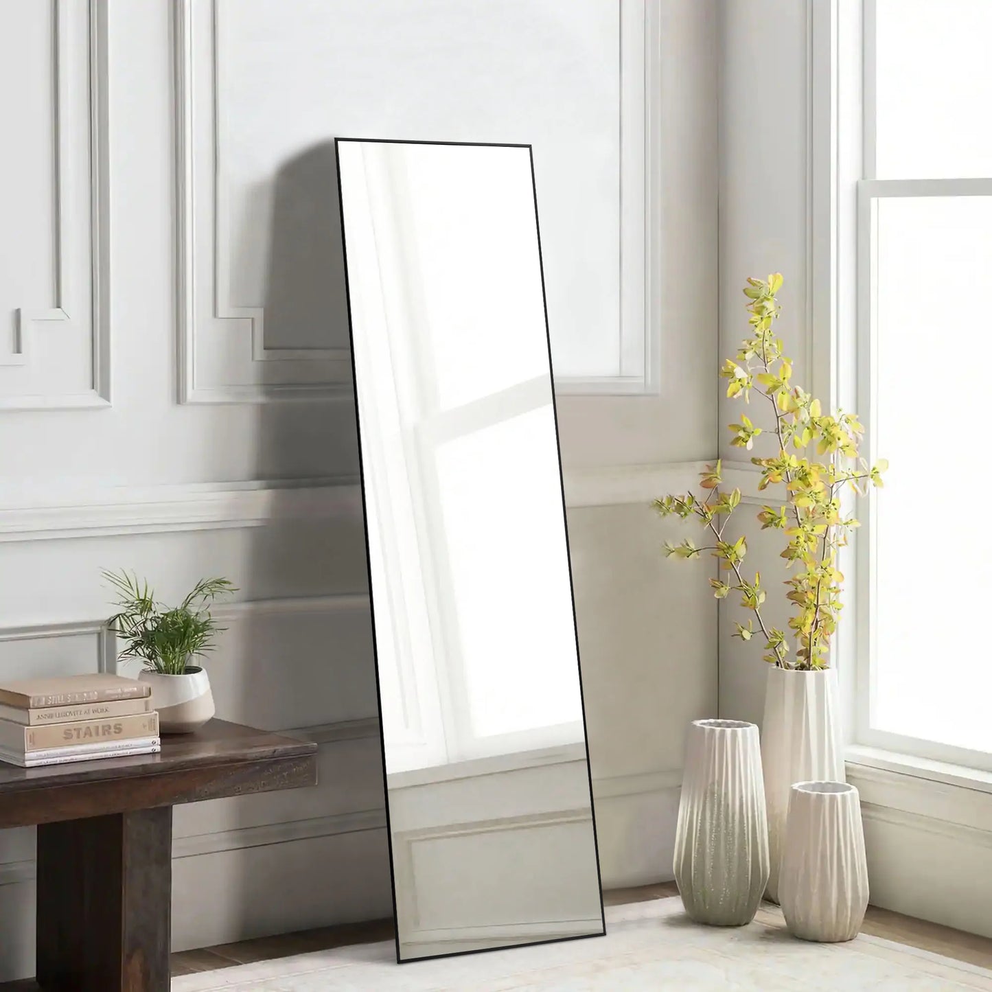 Full Length Right Angle Mirror with Stand