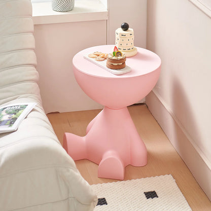 Small flat head coffee table cream style