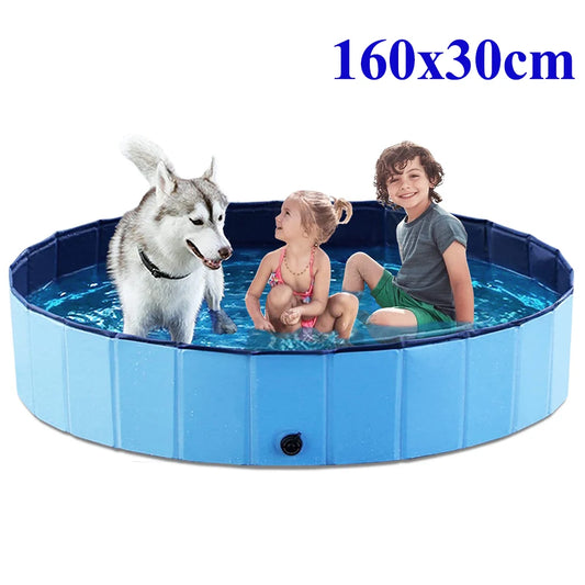 Portable Scratch Resistance Dog Swimming Pool & Cover