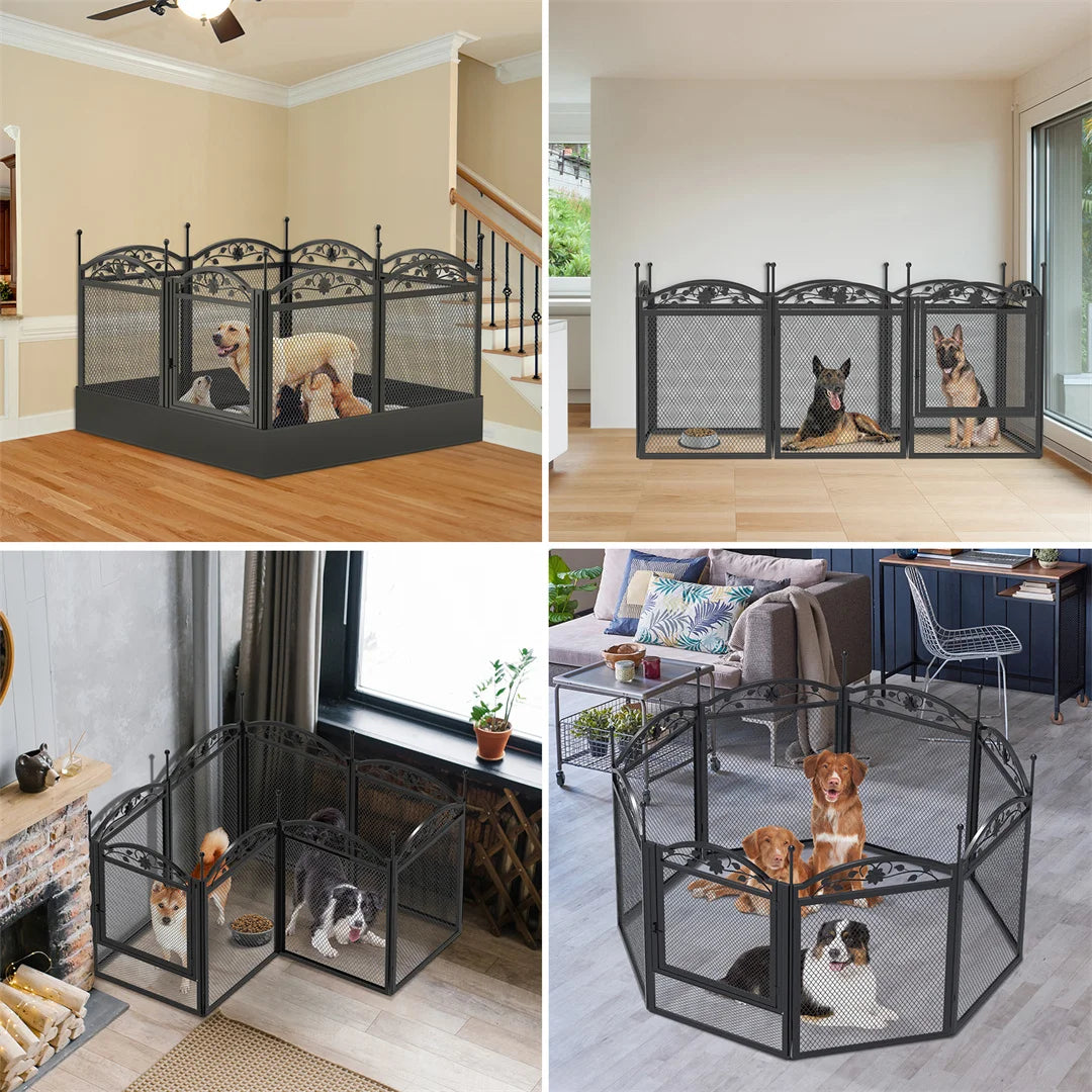 8 Panels DIY Heavy Duty Dog Playpen