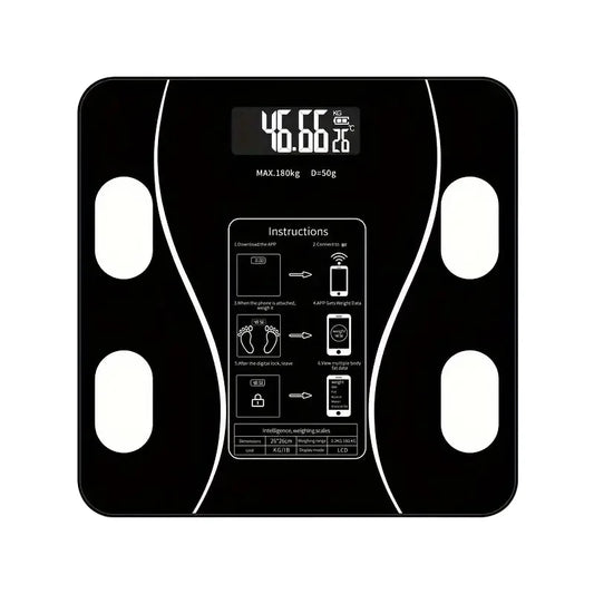 Smart Body Fat Scale Wireless LED