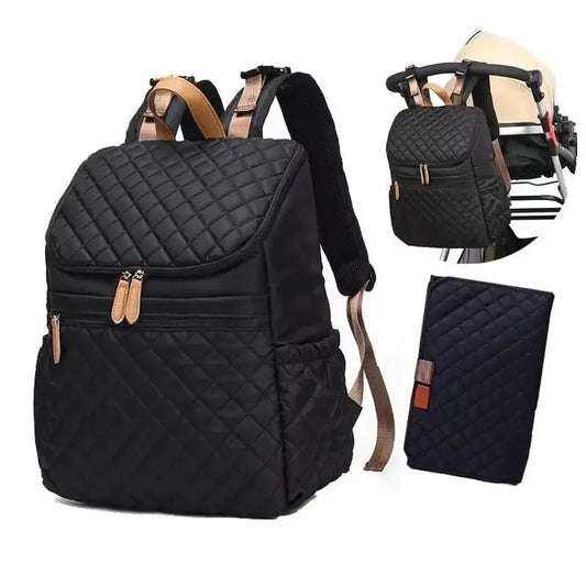 New Baby Multifunctional Backpack Fashion Diaper Bag