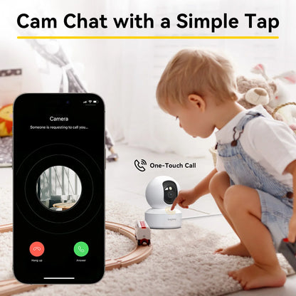 3MP 5G/2.4GHz WiFi Indoor Home Security