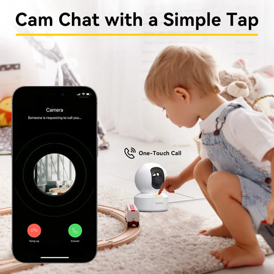 3MP 5G/2.4GHz WiFi Indoor Home Security