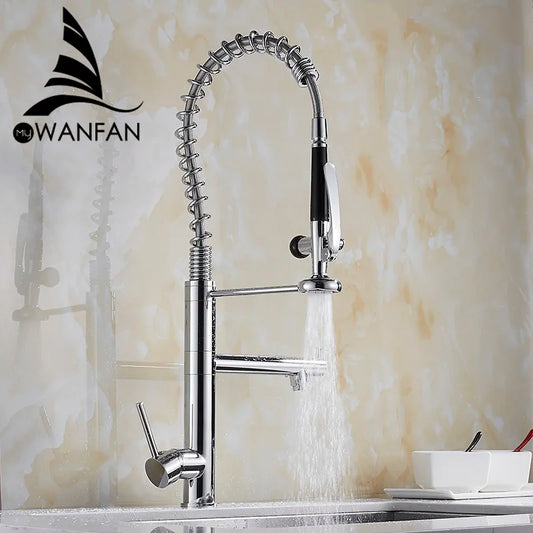 Tall Kitchen Faucet Pull Out Spray